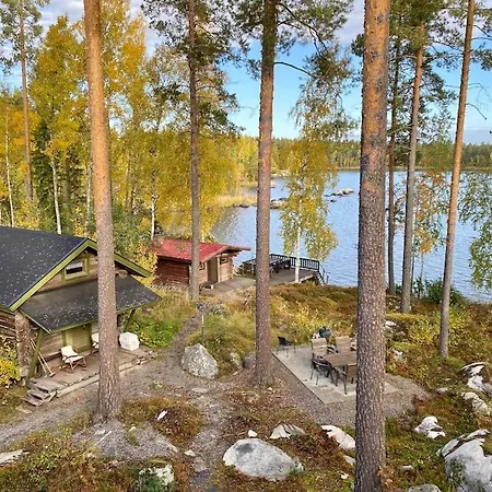 فيلة Elaemyksellinen Tuurujaerven Rannalla. Ulvila